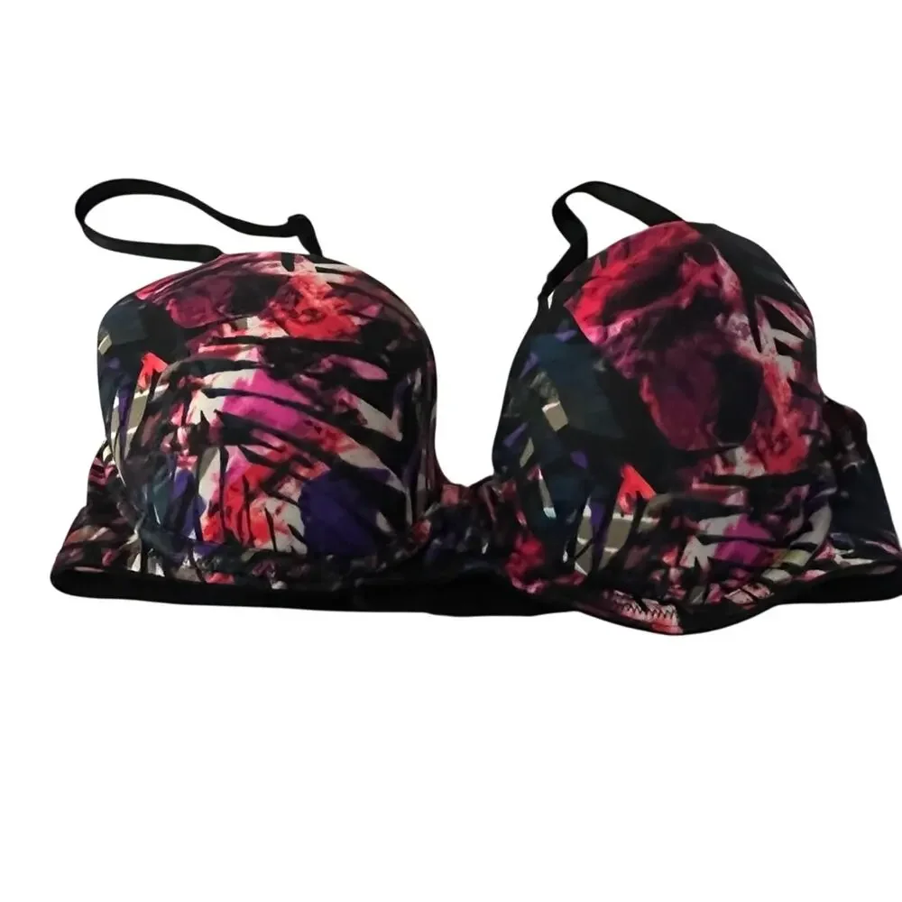 Victoria's Secret PINK Women's Floral Wear Everywhere Lightly Lined Bra Size 32C